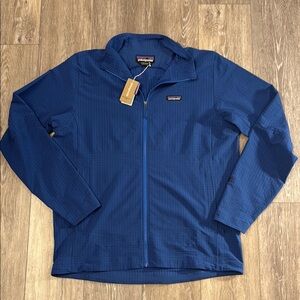 Patagonia Blue Windbreaker Jacket